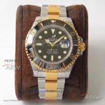 VR Factory 904L Rolex Sea Dweller 43mm Watch - 126603 2-Tone Oyster Band Black Ceramic Bezel 